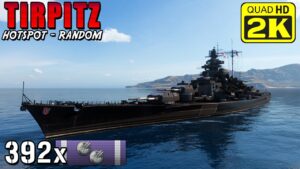 Battleship Tirpitz - Crushing enemies one by one