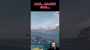 Breiteseite = AUAAAA!!!⚓️ in World of Warships 🚢 #shorts  #worldofwarships #wows