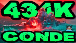 Conde drückt 434K DMG *OVER 9000!!!* "400K Club" ⚓️ in World of Warships 🚢