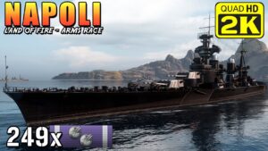 Cruiser Napoli B - SAP secondaries hurt