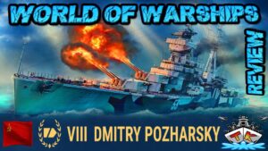 D. Poscharski T8/RU/CL *Kostenlos und Stark?!* "Review"⚓️ in World of Warships 🚢 Dmitry Pozharsky