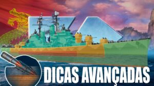 Dinâmica de angulação e blindagem no world of warships!