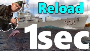 F. Sherman the 1 SECOND RELOAD ERAsER - World of Warships
