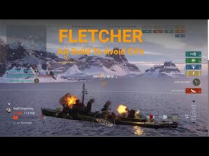 Fletcher AA build to avoid CVs - World of Warships Legends
