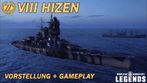 HIZEN - Vorstellung und erstes Gameplay - World of Warships Legends