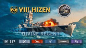 Hizen - Tier 8 Premium Battleship | World of Warships Legends