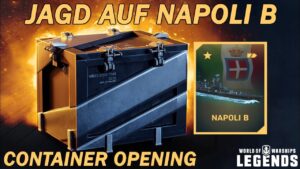 Jagd auf Napoli B - Black Friday '23 Container Opening - World of Warships Legends