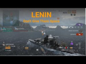 Lenin Don’t give them space - World of Warships Legends
