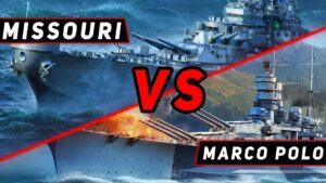 ЛИНКОР MISSOURI VS MARCO POLO! ЧТО ОКАЖЕТСЯ СИЛЬНЕЕ?! МИР КОРАБЛЕЙ/WORLD OF WARSHIPS!