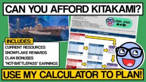 Optimizing Your Kitakami Purchase with Clyde - World of Warships - Clyde Plays Live E097