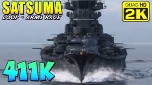 Super Battleship Satsuma - High damage with 510mm guns