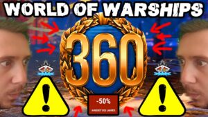360 Tage Premium im Angebot!! NICHT wieder verpassen :-P ⚓️ in World of Warships 🚢 #worldofwarships
