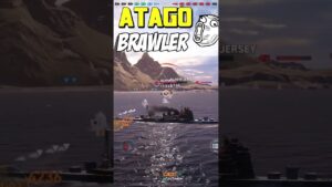 🇯🇵Atago - Japanese premium Tier VII Cruiser in World of Warships Legends (Mobile) #shorts