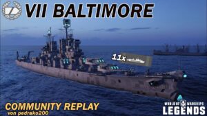 BALTIMORE - Community Replay von pedrako200 - World of Warships Legends
