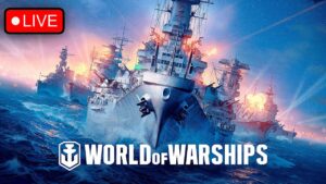Batalhando com Navios de Guerra em Alto Mar! (World of Warships)
