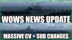CV Plane Spotting Submarine Rework World of Warships News Wows Update