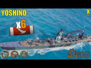 Cruiser Yoshino 6 Kills & 218k Damage | World of Warships Gameplay