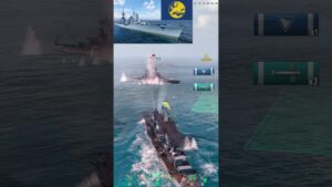 Elli пикирует World of Warships #shorts