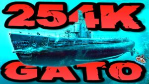 Gato drückt 254K *PEW PEW SHOTGUN!!!* "Sub-Club" ⚓️ in World of Warships 🚢 Uboot Submarine