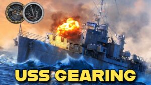 Gearing helps us get the hardest medal in World of Warships Legends