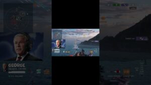 George Bush Reviews C. Columbo in World of Warships Legends #uspresidentsplay #wowsl