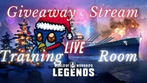 Giveaway Stream Part 1! World of Warship Legends EU CC