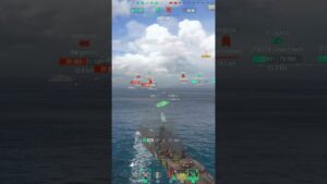 HELLO POBEDA ;-) NEW async battles #worldofwarships #wows #shorts #subscribers #wargaming