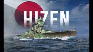 Линкор HIZEN в World of Warships Legends
