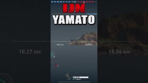 IJN Yamato em World of Warships Legends (Mobile)#shorts #wowslegends #worldofwarshipslegendsgomobile