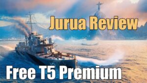 Jurua Review: Free Tier 5 Premium | World of Warships legends | 4k