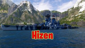 Meet The Hizen! Tier 8 Japanese Battleship (World of Warships Legends)