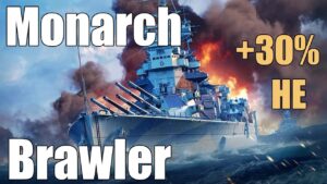 Monarch Buff & New Build  World of Warships Legends | 4k