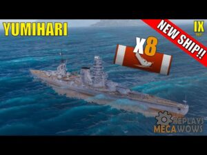 NEW SHIP! Yumihari 8 Kills 211k damage | World of Warships Gameplay