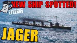 NEW Ship SPOTTED! - JAGER || World of Warships: Legends