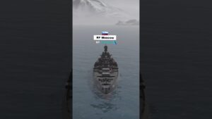 RF Moscow | Russian guided-missile battleship / modern warships #Shortsviral