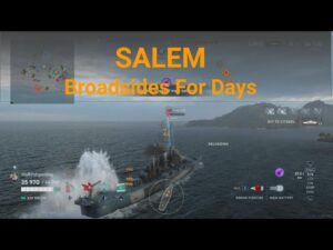 Salem Boradsides Everywhere - World of Warships Legends - Stream Highlight