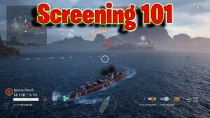 This is My House! A Lesson in Screening! (World of Warships Legends)