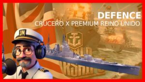 World of Warships | DEFENCE | CRUCERO PREMIUM X REINO UNIDO