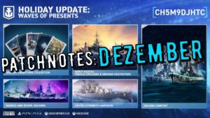 World of Warships Legends - PATCHNOTES DEZEMBER 23 - Brisbane, Anhalt, Advendskalender uvm!