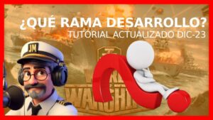 World of Warships | ¿QUÉ RAMA DESARROLLO? | TUTORIAL ACTUALIZADO DIC 2023