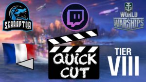 World of Warships - Quick Cut: Tier VIII Premium French Destroyer Le Terrible (Ranked Gameplay)