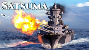 World of Warships: Satsuma as a Long Range Sniper