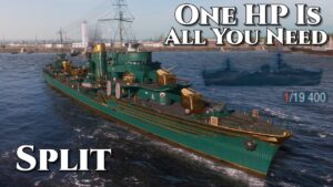 World of Warships: Split - 1 HP Is All You Need