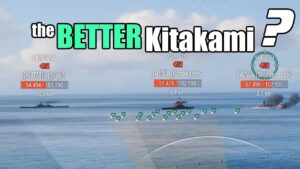 Yamagiri teaches Kitakami how to use torpedoes - World of Warships