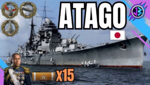 ATAGO - L'ammiraglia giapponese della flotta incrociatori - Leggende dei mari - World of Warships
