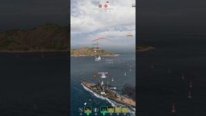 Bismarck vs Zieten : Battleship Mayhem vs. Battlecruiser Frenzy | World of Warships #shorts #wow