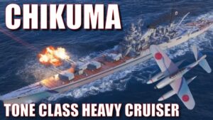 Chikuma II Tone Class Heavy Japanese Cruisers IJN CA World of Warships