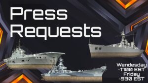 Community Open Mic Night || NA Press Requests || World of Warships Blitz