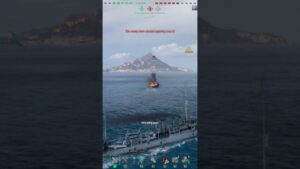 Destroying Battleship World of Warship | World of Warship #short #worldofwarships