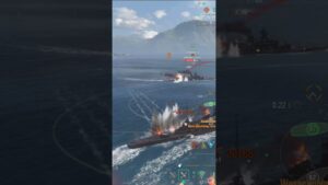 HELLO SCHARNHORST - YOLO? ;-) ranked battles #worldofwarships #wows #shorts #subscribers